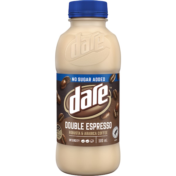 Dare No Added Sugar Double Espresso Iced Coffee 500ml