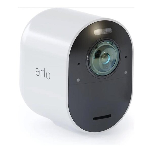 Arlo Ultra 2 Spotlight 4K UHD Wire-Free Security Camera System (3 Pack) VMS5340-200AUS White