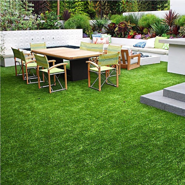 10SQM Prime Turf Artificial Grass 17/20mm Synthetic Fake Lawn Turf Plant Plastic Olive 20mm 1x10m