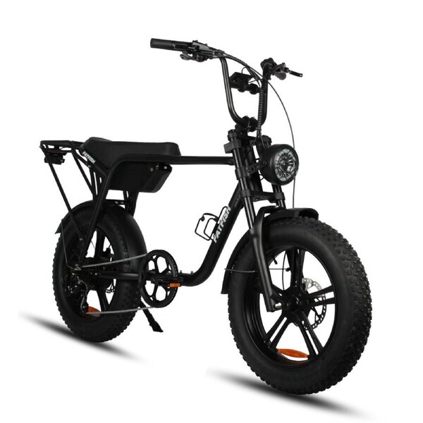 Fatfish Biggie Fat Tyre E-Bike Black