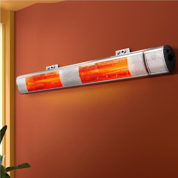 Devanti Electric Strip Heater Infrared Radiant Heaters Patio 2000W/3000W 3000W
