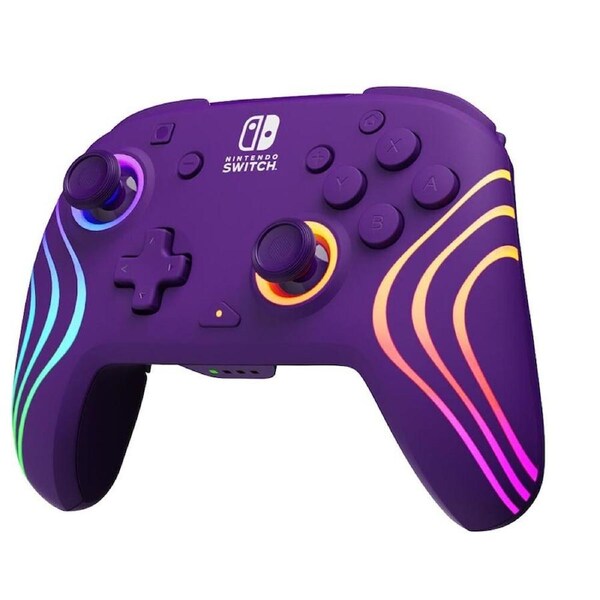 PDP - Afterglow Wave Wireless Motion Controller for Nintendo Switch - Purple Purple