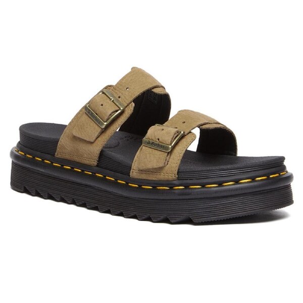 Dr. Martens Myles Slide Savannah Tan (UK 8-11) UK 9
