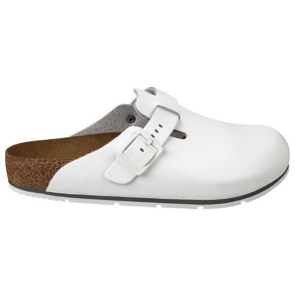 Birkenstock Unisex Boston PRO LE Regular Fit Clogs White 42