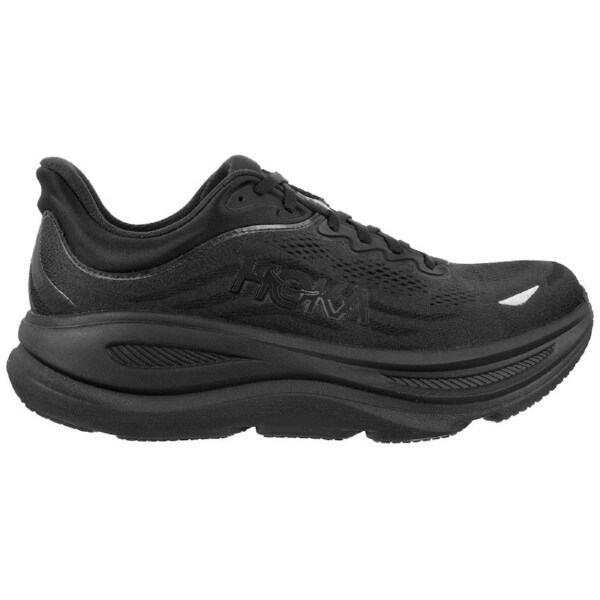 Hoka Women's Bondi 9 Running Shoes Black/Black US Women's 7.5