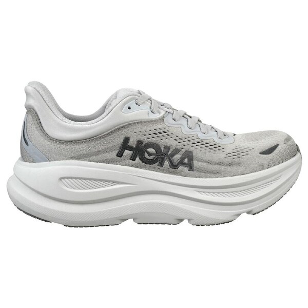 Hoka Women's Bondi 9 Running Shoes Stardust/Silver US Women's 7