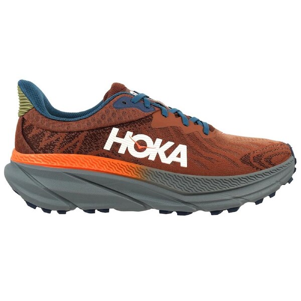 Hoka Men's Challenger ATR 7 All Terrain Running Shoes Mineral Brown/Asteroid (US 8.5-13) US Men's 10