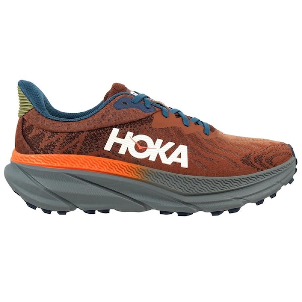 Hoka Men's Challenger ATR 7 All Terrain Running Shoes Mineral Brown/Asteroid US Men's 10.5