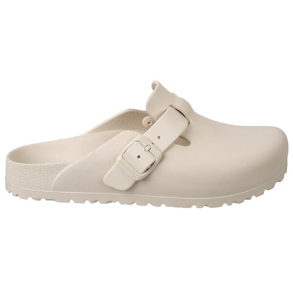 Birkenstock Unisex Boston EVA Narrow Fit Clogs Eggshell 39