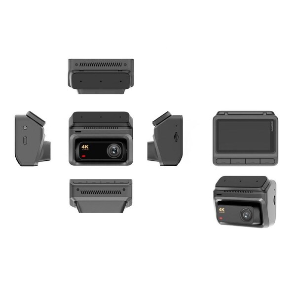 DDPAI Z60 Dual Channel 4G 4K Dual Cam Z60DUAL - Black Black