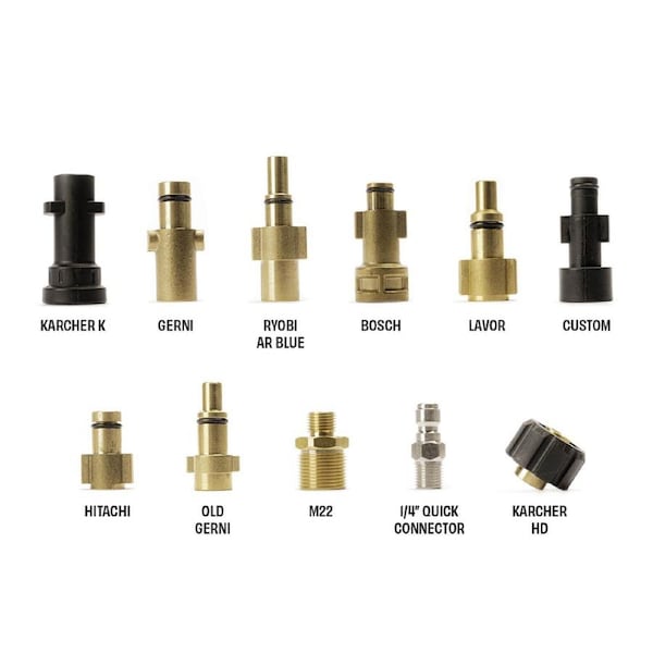 Snow Foam Lance Adaptor Other (Specify in order notes) / Male To Male Required