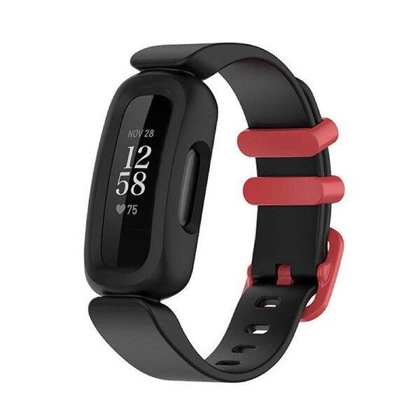 Fitbit Ace 3 Kids Anti-Lost Watch Band Black & Red Ace 3