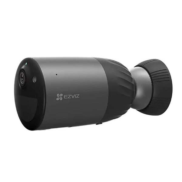 EZVIZ BC1C Pro 4K Outdoor Wireless Security Camera W/ Solar Panel Kit Black