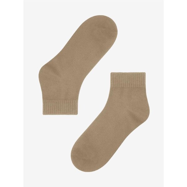 Advwin Unisex Brown Casual Comfy Ankle Socks Small