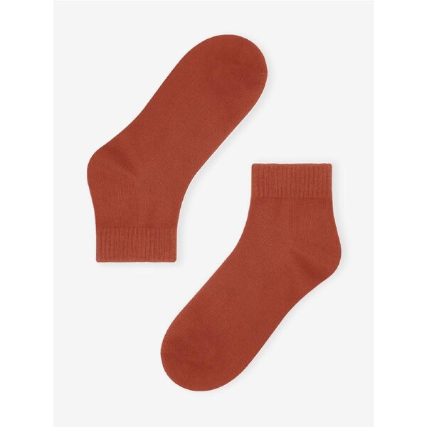 Advwin Unisex Red Casual Comfy Ankle Socks Small