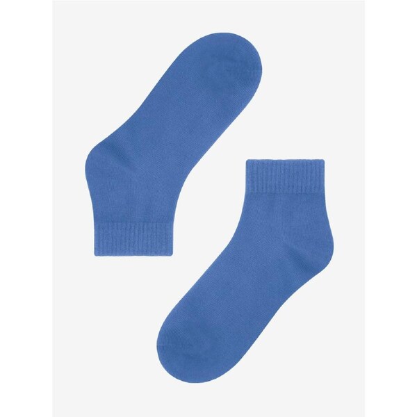 Advwin Unisex Blue Casual Comfy Ankle Socks Medium