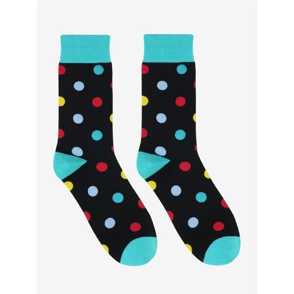 Advwin Neon Dots Colorful Fun Socks Medium