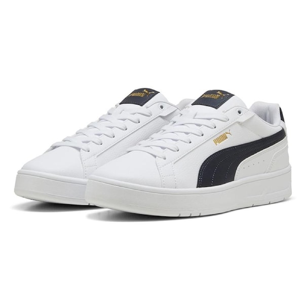 Puma Men's Court Classico White/New Navy US Men's 9