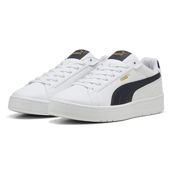 Puma Men's Court Classico White/New Navy US Men's 11