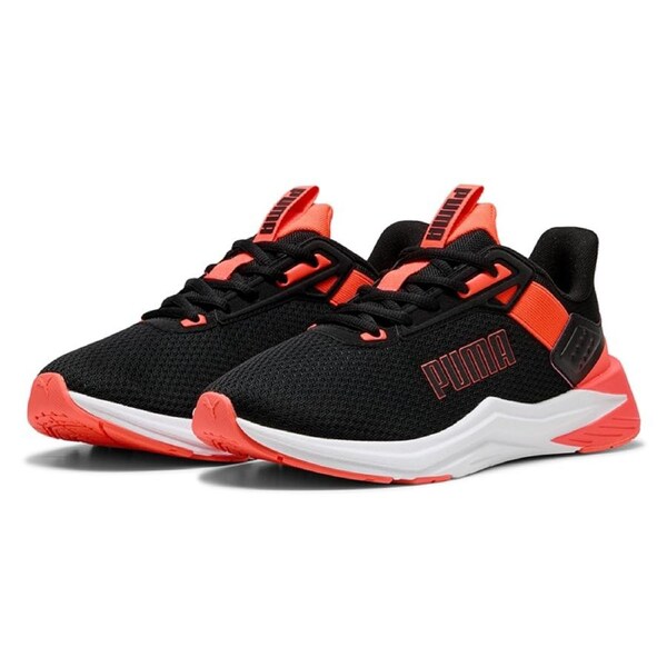 Puma Men's FTR Wave Black/Glowing Red/White US Men's 10