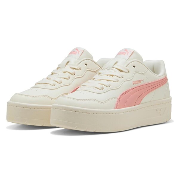Puma Women's Court Lally Skye Frosted Ivory/Pink Fruit US Women's 10