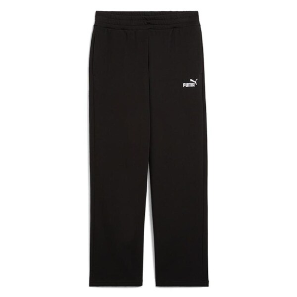 Puma Women's Essentials No. 1 Logo Comfort Straight Pants Black S
