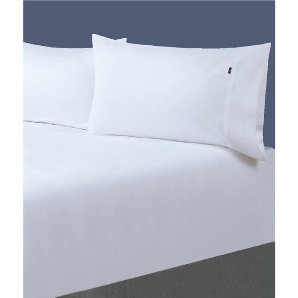 Amor 1000TC Premium 100% Egyptian Cotton 1 Fitted Sheet 2 Pillowcases Sets White / Mega King