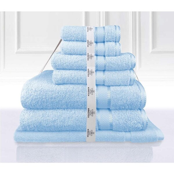 Kingtex Towel Gift Pack Bath Towel Set / Bath Sheet Set 7pcs Bathsheet Set / Shiraz