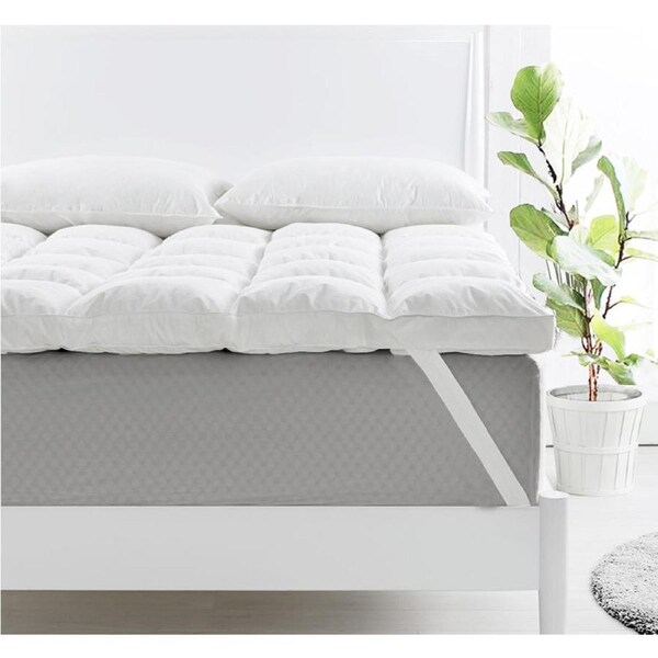 Duck Feather & Down Mattress Topper 1800gsm Double