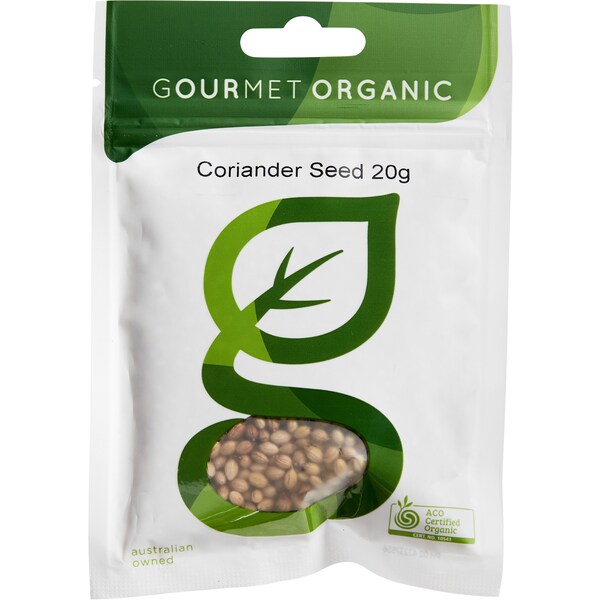 Gourmet Organic Coriander Seed 20g