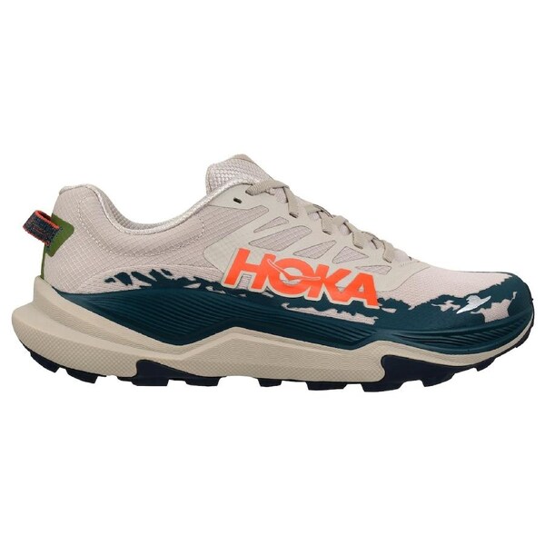 Hoka Men's Torrent 4 Trail Shoes Putty/Blue Twilight US Men's 8.5