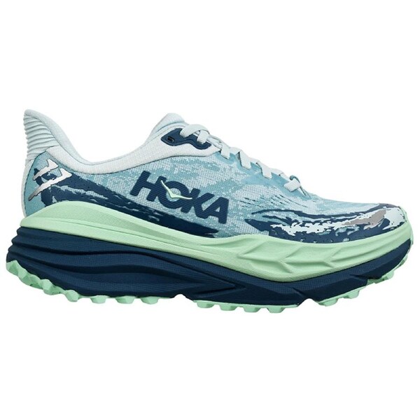 Hoka Women's Stinson 7 All Terrain Running Shoes Droplet/Thunder Cloud (US 7-11) US Women's 11