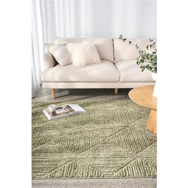 Rug Culture Envy Shilo Green Modern Rug 290X200CM
