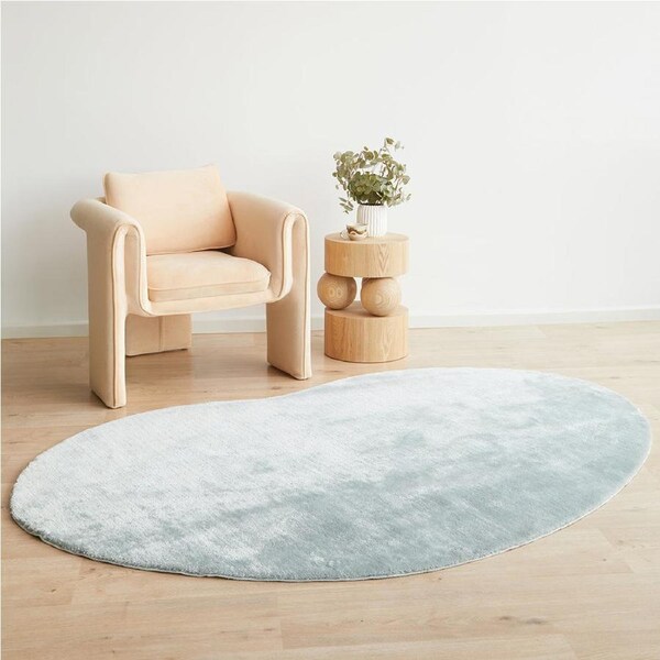 Rug Culture Jelly Bean Powder Blue Modern Rug 320X230CM