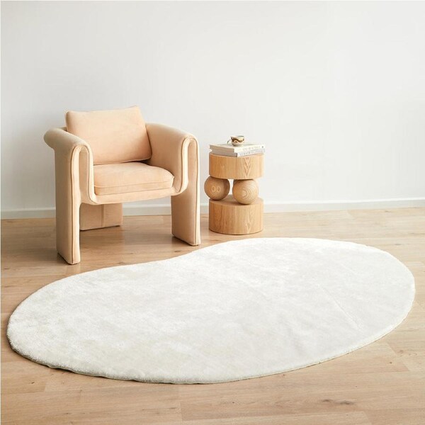 Rug Culture Jelly Bean Snow White Modern Rug 320X230CM