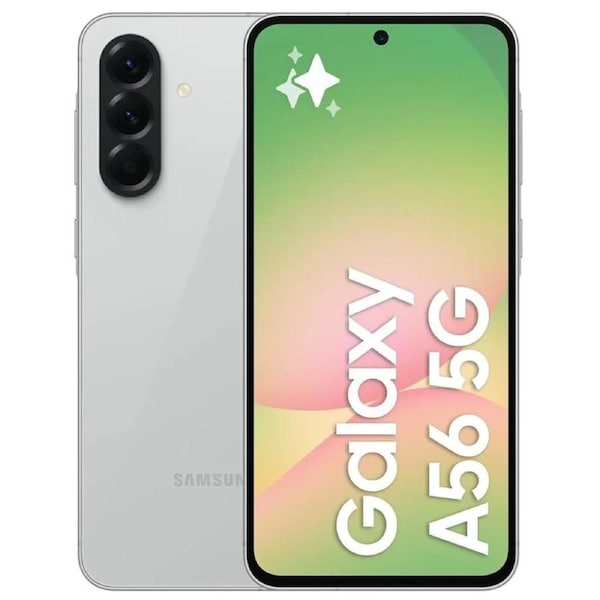 Samsung Galaxy A56 (Dual SIM 8GB RAM 256GB 5G) Awesome Lightgrey