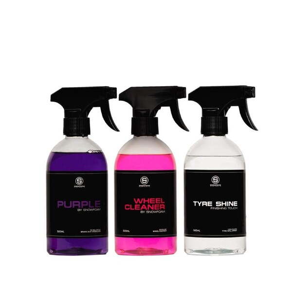 Wheel & Tyre Starter Care Kit No Brushes