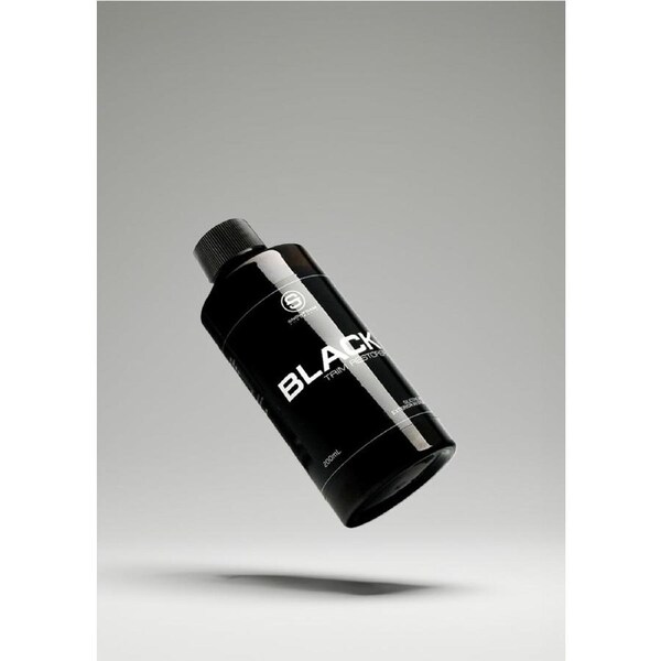 Black - Trim Restorer No Towels
