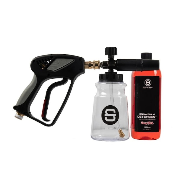 The Quick Draw - Short Trigger Gun & OG+ Lance Kit Snow Foam Berry Thick 1L