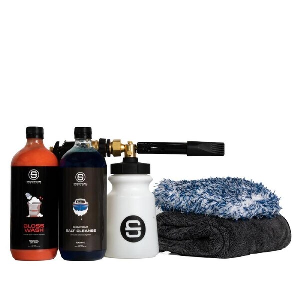 Salt Cleanse Gun V2 Supreme Package Salt Cleanse 1L / Gloss Wash