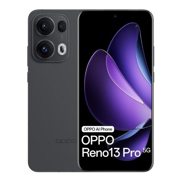 OPPO Reno13 Pro 5G (Dual Sim, 512GB/12GB, 6.83'') Black