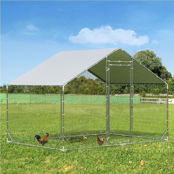 Pawz Chicken Coop Extra Large Walk in Hen Cage Rabbit Hutch Ferret House Cover 400cm x 300cm x 194cm