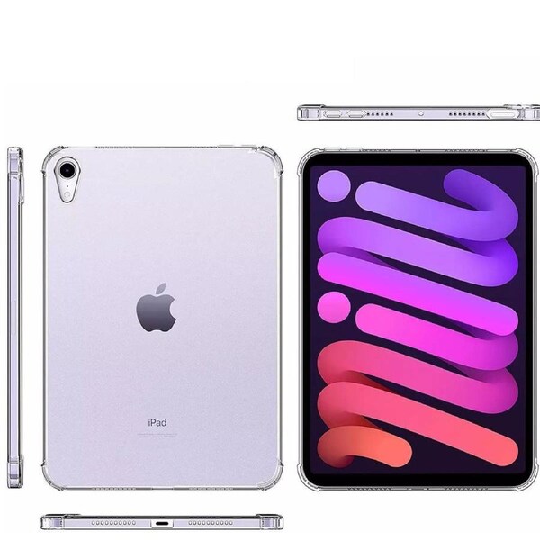 Clear Case For iPad Mini 7 A17 Pro 2024/iPad Mini 6 8.3-inch Shockproof Cover For IPad Mini 6