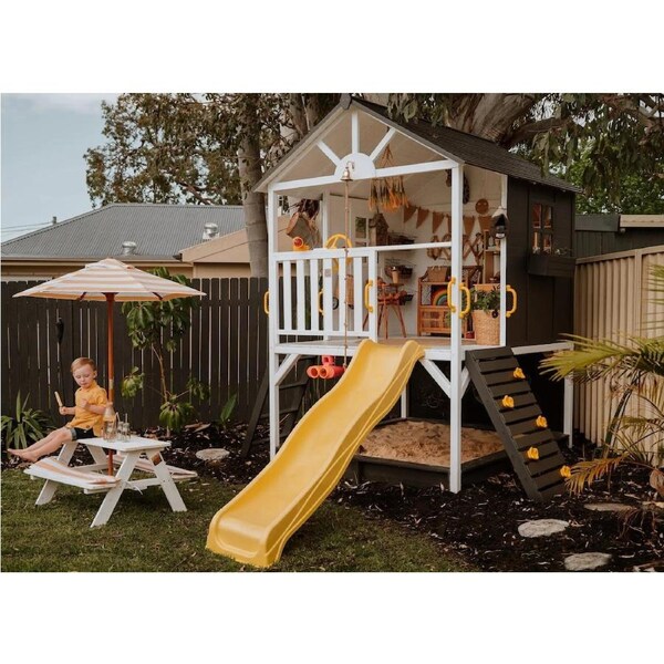 My Kidz Shack Cubby House Pearl Grey