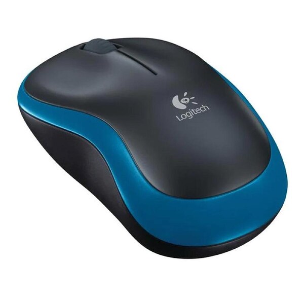 Logitech M185 Wireless Mouse - Blue Blue