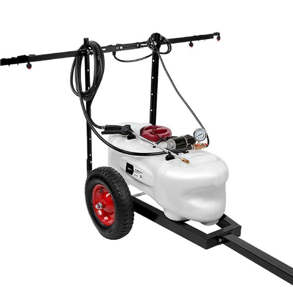 Giantz Weed Sprayer Spot Spray Garden Farm ATV 12V Pump Trailer 1.5m Boom 100L-with Trailer