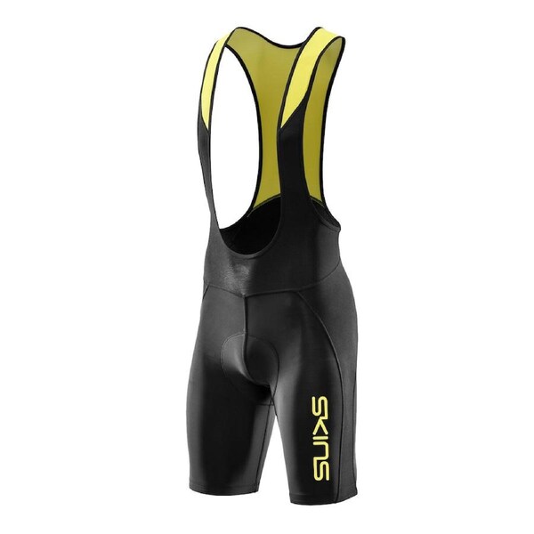 SKINS Compression Men's Cycling Activewear Thermal Bib Shorts Black S