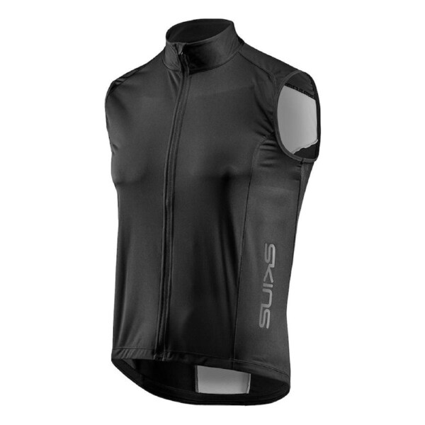SKINS Compression Men's Cycling Activewear Windproof Vest Graphite/Black M