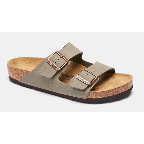 Birkenstock Unisex Arizona Regular Fit Sandals Thongs - Stone EUR 45