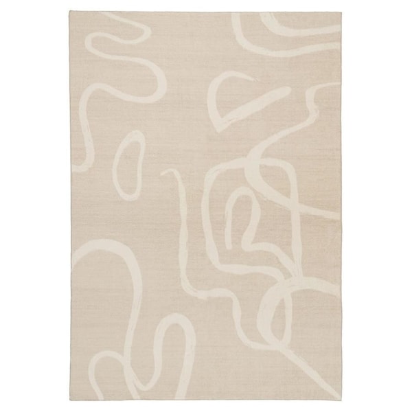 Loopsie Piata Beige Washable Rug 290cm x 200cm